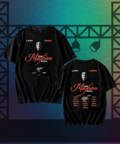 Lady Gaga Mayhem Ball Tour 2025 T-Shirt | Merch | Unisex Music Tee | Limited Edition Concert Apparel