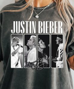 Vintage Justin Bieber T-Shirt, R&B Tshirt, Hip Hop Top, Retro Music Tour Tee, Music Tour Shirt