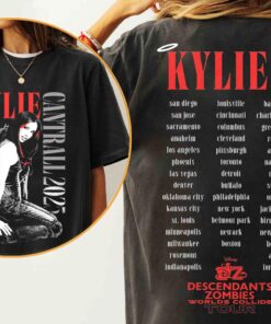 Disney Kylie Cantrall T-shirt, Descendants Zombies Worlds Collide Tour, The Rise Of Red Tee, Descendants Concert, Summer Music Festival 2025 Shirt