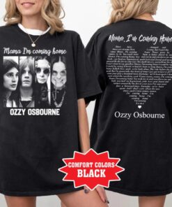 R.I.P Ozzy Osbourne 2 SideShirt, No More Tour Shirt, Ozzy Osbourne Vintage T-Shirt, Tribute Shirt, Rock Music Y2k Retro Tee