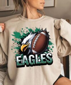 Eagles Game Day Shirt, Philadelphia Football Shirt, Game Day Shirt Shirt, Football Mascot Shirt, Eagles Lover Gift
