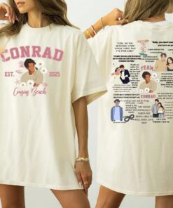 The Summer I Turned Pretty T-Shirt, Team Conrad Lyrics Shirt, Summer Romance Shirt, Girl's Dinner Shirt, TSITP Shirt, Conrad Fisher Shirt