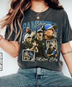 Dan Campbell Football Shirt, American Football Christmas Shirt Unisex, Football 90s Vintage Gift