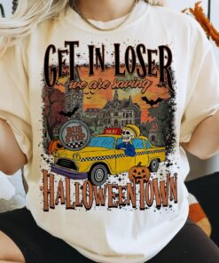 Halloween Shirt, Spooky Season T-Shirt, Get in Loser, Retro Halloween, Funny Halloween Tee, Fall Top