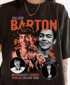 Disney Descendants Zombies Worlds Collide Tour Malachi Burton Victor T-Shirt, Disneyland Summer Tour 2025 Shirt, Zombies 4 Music Festival