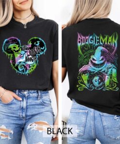 Oogie Boogie Bash 2025 T-Shirt, Two-Sided Disneyland Halloween Time 2025 Shirt, Mickey's Not So Scary Halloween Party Shirt, Boogie Man Tee