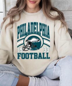 Philadelphia Football Sweatshirt, Philadelphia Football Shirt, Philadelphia Retro, Vintage Style Gift, Football Tee, Philadelphia Fans Shirt