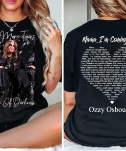 Ozzy Osbourne Mama Shirt, Mama I'm Coming Home Tshirt, Rip Ozzy Osbourne Legend Tee, No More Tour Osbourne T-Shirt, Rock Band Shirt For Fan.