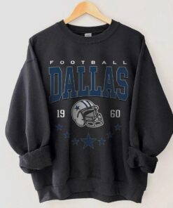 Vintage Dallas Football Sweatshirt, Trendy Dallas Football Fan Gift, Dallas Game Day Shirt, Dallas Shirt, Game Day Shirt.