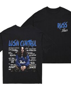 RUSS Losin Control Shirt, Into The Wild Tour 2025 Shirt, Russ Concert 2025 Shirt, Russ Merch