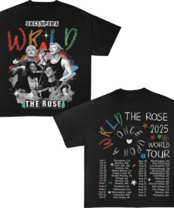 The Rose WRLD Tour 2025 Shirt Pick Your City
