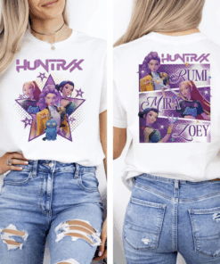 Huntrix Tshirt, Demon Hunters Shirt, Gift For Kpop Fan, Kpop Movie