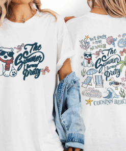 Cousins Beach TSITP T-Shirt, The Summer I Turned Pretty Top, Team Conrad Team Belly Team Jeremiah Tee, Cousins Beach Shirt