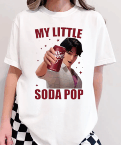 Jinu Dr Pepper Tshirt, My Little Soda Pop Jinu Shirt, Saja Boys Tee, Kpop Demon Hunters Merch