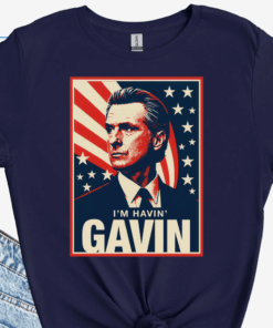 Gavin Newsom For President 2028 Shirt, I'm Havin' Gavin Tshirt, Anti Trump Tee, California Voters T-Shirt, Protest Rally Tops, Pro Newsom