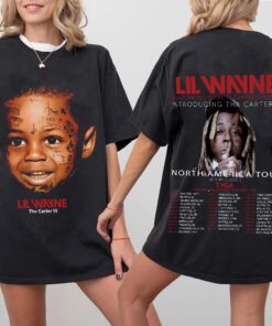 Lil Wayne Tour 2025 Shirt, Tha Carter VI Concert Dates Graphic Tee, Lil Wayne shirt, Lil Wayne fan gift