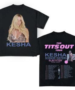 Kesha 2025 Concert Shirt, 2025 Kesha The Tits Out Tour Tshirt, Kesha Fan Gift Shirt, Kesha Merch, Kesha Graphic Shirt, Kesha 90s Vintage Tee