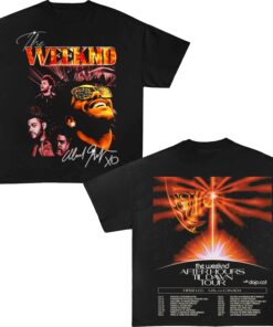 The Weeknd Tour 2025 T-Shirt , After Hours Till Down T-Shirt, Hip Hop Cotton Tee