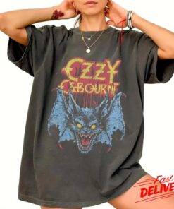 Ozzy Osbourne Graphic tshirt, Vintage Rock Tee for Metal Fans Retro Heavy Metal Shirt, Black Sabbath Band Tee Rock Lovers Gift