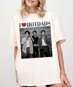 In My Jonas Brothers Shirt, I Love Hot Dads Shirt, Jonas Bros 20th Annivesary Tour 2025, Jonas Brothers Jonas 20 2025 Shirt