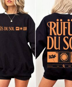 RUFUS DU SOL World Tour 2025 Shirt, Rufus Du Sol Graphic Tee, Electronic Music Fan Merch, Rufus Du Sol Tour Top