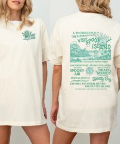 Spooky Island Retro Skull T-Shirt, Scooby Doo Tshirt, Summerween Skeleton Shirt, Disco Skull Tee, 90s Nostalgia , Halloween Horror Movie Top