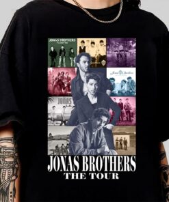Jonas Brothers Greetings From Your Hometown Tour Shirt, Vintage Album Collage Tee, Fan Merch Shirt