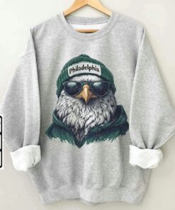 Philadelphia Animal Mascot Sweatshirt, Football Spirit Shirt, Football Fan Gifts, Philadelphia Hoodie, Retro Philadelphia Game Day Tshirt