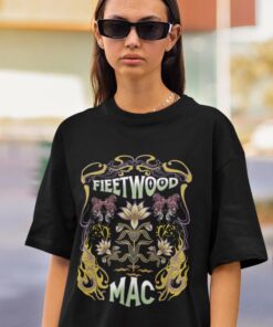 Fleetwood Mac Graphic T-Shirt, Stevie Nicks Vintage Tshirt, Rock Band Tee, Classic Rock Music Shirt, 70s Concert Top