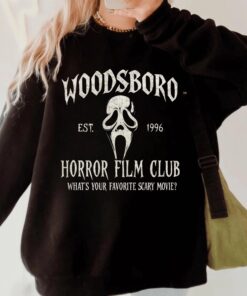 Woodsboro Film Club Sweatshirt, Ghostface Horror Shirt, Do You Like Scary Movies Tee, Retro Scary Movie Sweatshirt, Scream Fan Gift