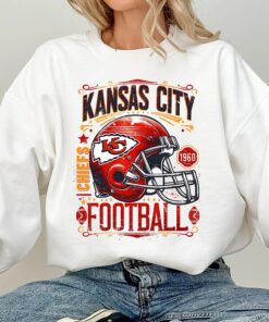 Vintage Chiefs Football Sweatshirt, Chiefs Shirt, Kansas City Tee, American Football Crewneck, Game Day Taylors Boyfriend Top