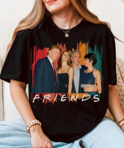 Donald Trump And Jeffrey Epstein Best Friends Parody Tee , Trump Epstein List Release The Files, Trump Epstein Besties Shirt, Trump Sucks