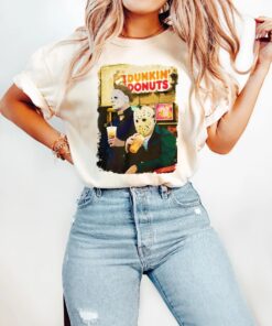 Halloween Killers Tshirt, Horror Movies Shirt, Jason Micheal Myers Tee, Funny Halloween T-Shirt, Halloween Dunkin Donuts Top
