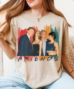 Donald Trump And Jeffrey Epstein Best Friends Parody Tee , Trump Epstein List Release The Files, Trump Epstein Besties Shirt, Trump Sucks