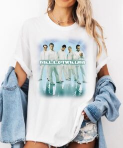 Backstreet Boys Millennium Old School 90s Shirt, BSB Concert 2025 Shirt, Backstreet Boy Band Tee, Music Y2k Vintage T-Shirt