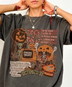 Halloween Collage Tshirt, Retro Halloween Shirt, Spooky Season Ghost Tee, Halloween Cute Outfit, Halloween Gift
