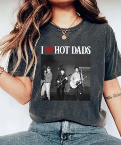 I Love Hot Dads Jonas Brothers Shirt, Jonas Bros 20th Annivesary Tour 2025, Jonas Brothers Tour Shirt, Jonas Brother Merch