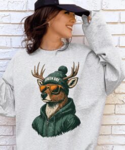 Green Bay Mascot Football Sweatshirt | Green Bay Football Family Matching Game Day Fan Team Sweater
