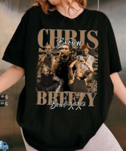 Chris Brown Breezy Bowl XX Tour Shirt, Chris Brown Vintage Vintage Shirt, Concert 2025 Shirt, Chris Brown Breezy Bowl XX