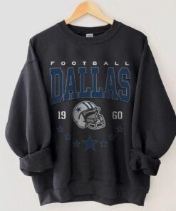 Vintage Dallas Football Sweatshirt, Trendy Dallas Football Fan Gift, Dallas Game Day Shirt, Dallas Shirt, Game Day Shirt.