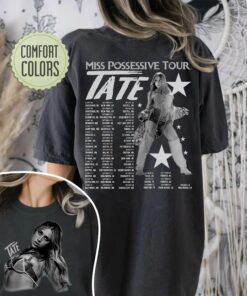 Tate 2025 Concert Shirt, Tate McRae 2025 Concert Shirt, Tate McRae Miss Possessive Tour 2025 Shirt, Tate McRae Merch