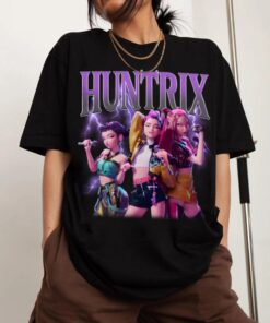 Huntrix Girls Shirt, Mira Rumi Joey Tshirt, Demon Hunter Merch, Gift For Kpop Fan, Kpop Tops