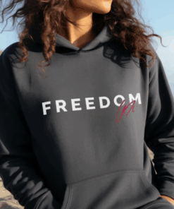 Charlie Kirk Signature Freedom Unisex Hoodie Sweatshirt, 10% Donated to TPUSA, Remember Charlie Kirk, Freedom of Speech Shirt, Political