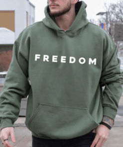 Charlie Kirk Freedom T-Shirt, Sweatshirt & Hoodie, Charlie Kirk Shirt