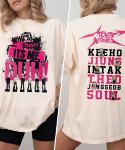 P1Harmony Member T-Shirt, P1Harmony 2025 Tour Shirt, P1Harmony Most Wanted Tour Tee, P1Harmony Keeho, Theo, Jiung, Intak, Soul, Jongseob