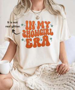 In My Showgirl Era T-Shirt, Vintage Showgirl Shirt, The Life Of A Showgirl Tee, 2025 New Album Tshirt, Showgirl Gift Top