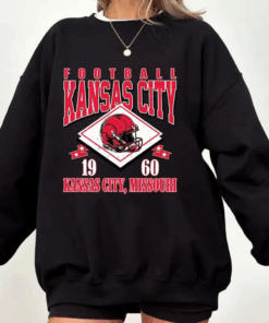 Vintage Style Kansas City Football Sweatshirt, Sunday Football Shirt, 90s Style Sports Fan Sweater, Unisex Cozy Crewneck