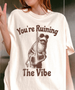 Marcus The Worm Shirt, You're Ruining The Vibe Marcus The Worm Meme, Marcus The Worm Merch, Funny Meme T-Shirt, Brain Rot Tee