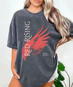 Red Rising Cover Unisex T-Shirt, Red Rising Shirt, The Howler Hail Reaper Merch Graphic Tee, Gift For Book Lover, Gift For Her & Him