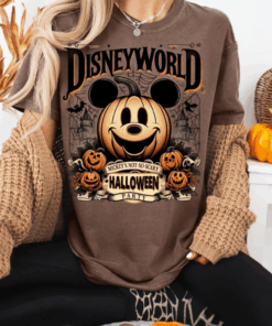 Disney Mickey Pumpkin T-Shirt, Halloween Shirt, Magical Tee, Vintage Pumpkin Top, Disney Family Vacation